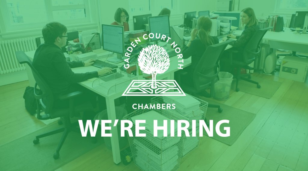 #Job closing soon!

We're hiring a Practice Manager to join our growing Practice Management Team.

Salary: £27,000 - £30,000.

Deadline - Monday 31 January.

Further details of the role and how to apply at: 
gcnchambers.co.uk/vacancy/practi…

#lawtwitter <a href="/ibc_org/">IBC</a>