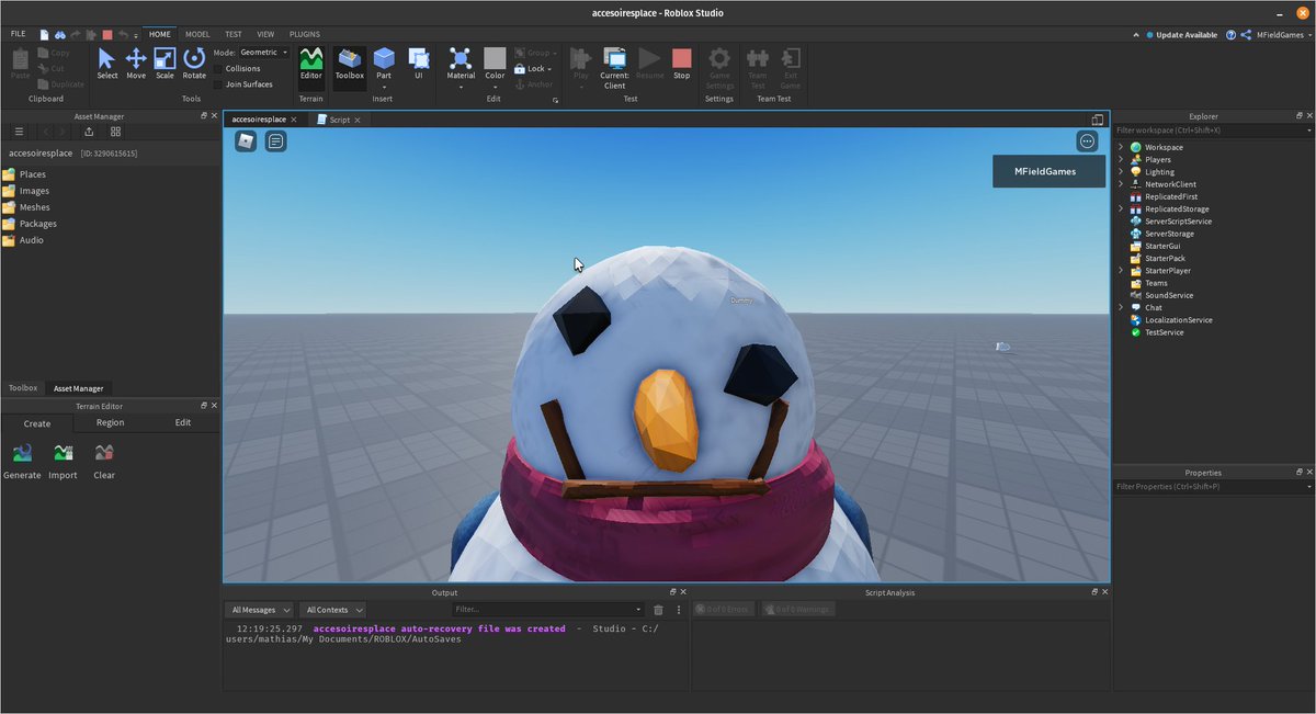MFieldGames tweet picture