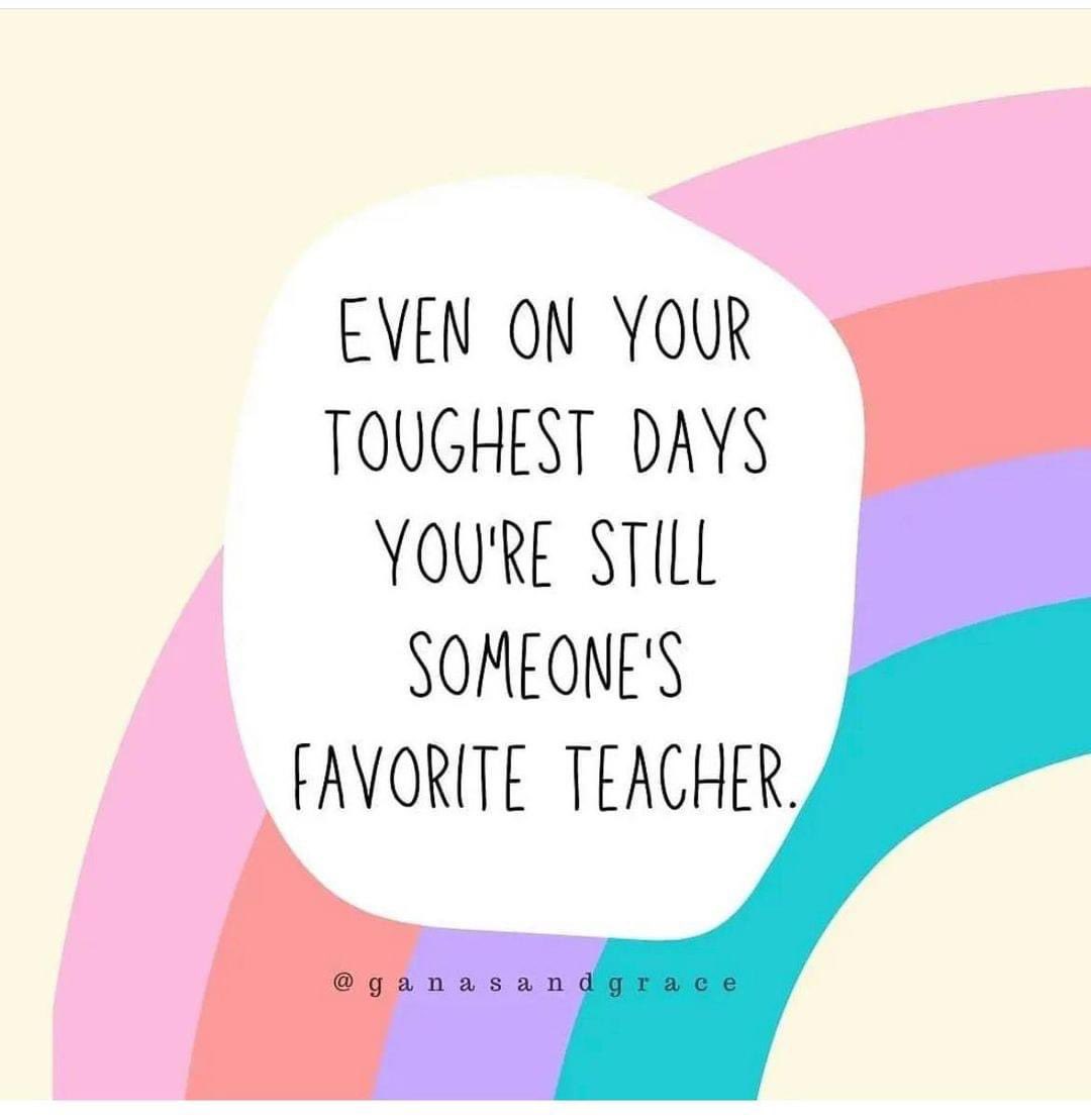 To all my teacher friends - if you need to hear this today, this is for you! 💚💙💚<a href="/NLESDCA/">NLESD</a> <a href="/LarkhallAcademy/">Larkhall Academy</a>