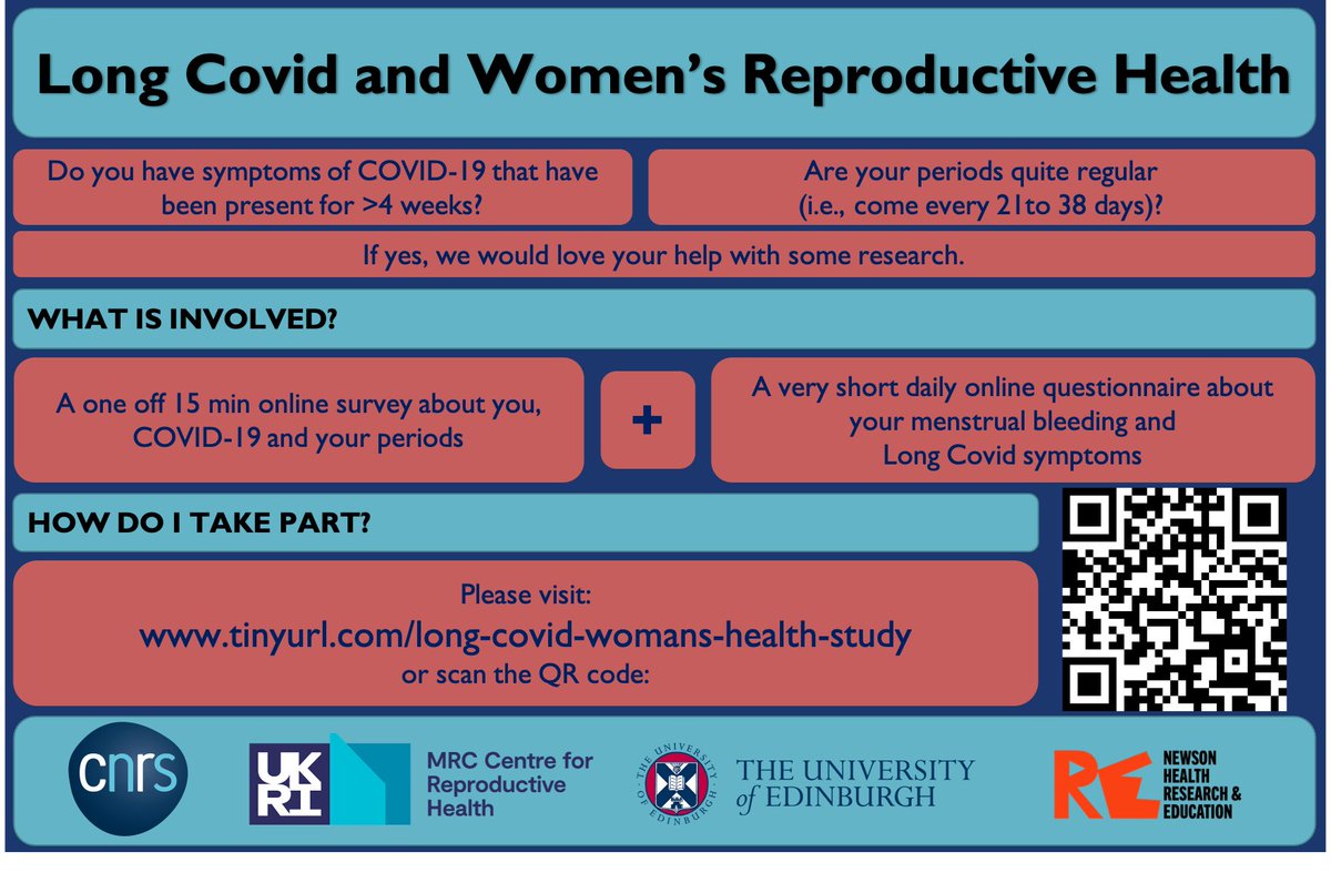 Jacqueline Maybin (@jackiemaybin) on Twitter photo Please share widely in the UK to help us find some answers about Long Covid and periods <a href="/long_covid/">Long Covid Support</a> <a href="/LongCovidScot/">Long Covid Scotland 🏴</a> @MRC_CRH <a href="/AlexAlvergne/">Alex Alvergne</a> <a href="/drlouisenewson/">Dr Louise Newson</a> Please share widely in the UK to help us find some answers about Long Covid and periods <a href="/long_covid/">Long Covid Support</a> <a href="/LongCovidScot/">Long Covid Scotland 🏴</a> @MRC_CRH <a href="/AlexAlvergne/">Alex Alvergne</a> <a href="/drlouisenewson/">Dr Louise Newson</a>