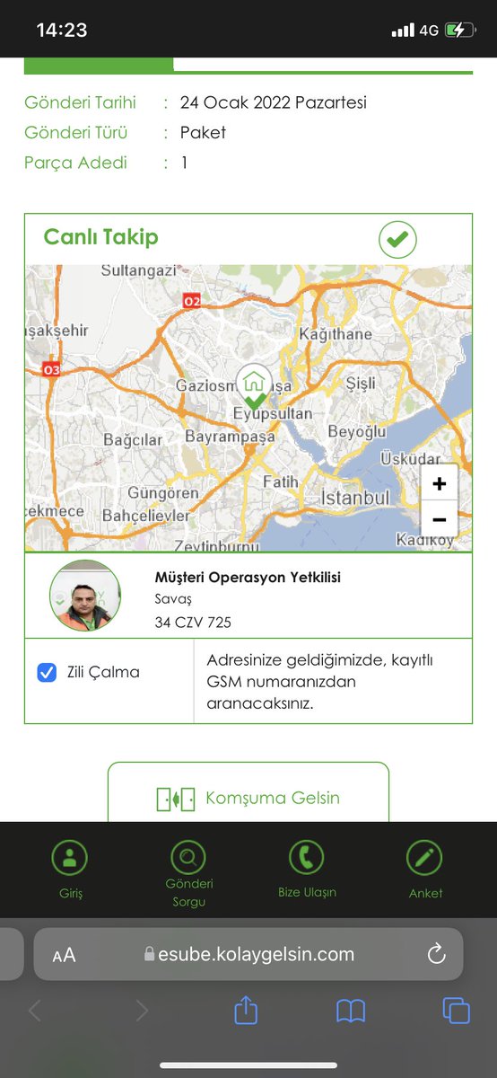 mastercakee's tweet photo. @KolayGelsinTr 3 gündür kargo bekliyorum, kar vardı anlıyorum.bugün kurye koliyi aracına aldı, bana mesaj geldi, adam 2-3 sokak öteme kadar geldi; sonra dağıtımdan vazgeçti! Ve saat daha henüz 14,30! 3gündür gelmeyen paket, güya yarın gelecekmiş! Bu mudur hizmet?! https://t.co/CFR4ykqKNe