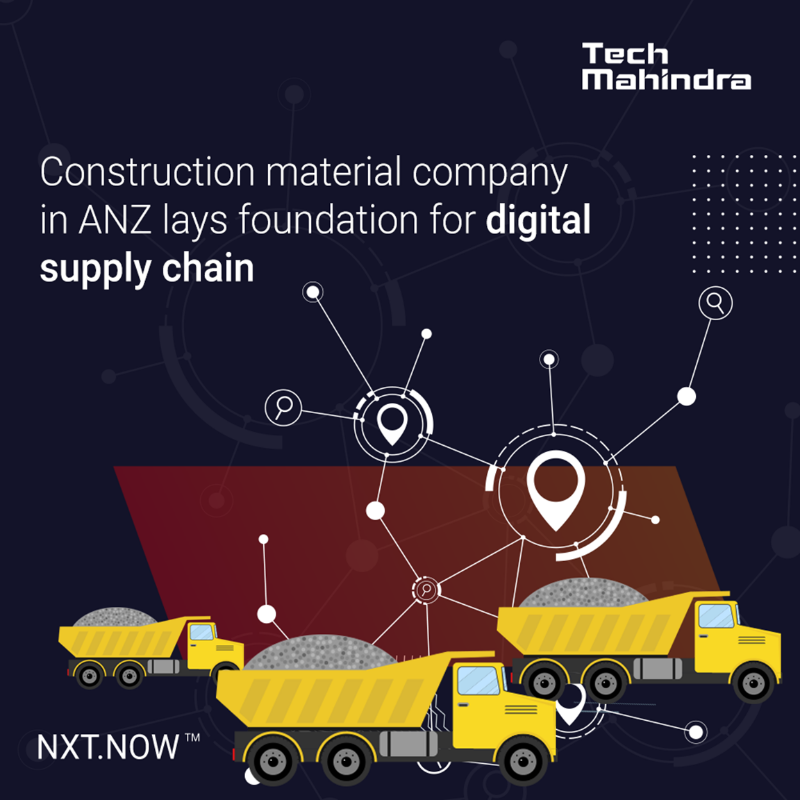 tech_mahindra's tweet photo. #ConnectedFleet empowers businesses with higher control over data and operations
Here is how a construction materials company improved efficiency and collaboration with the digital platform
Know More: https://t.co/F83XTeotrn
#DigitALLScape #TechMinAPAC #DigitalPlatform