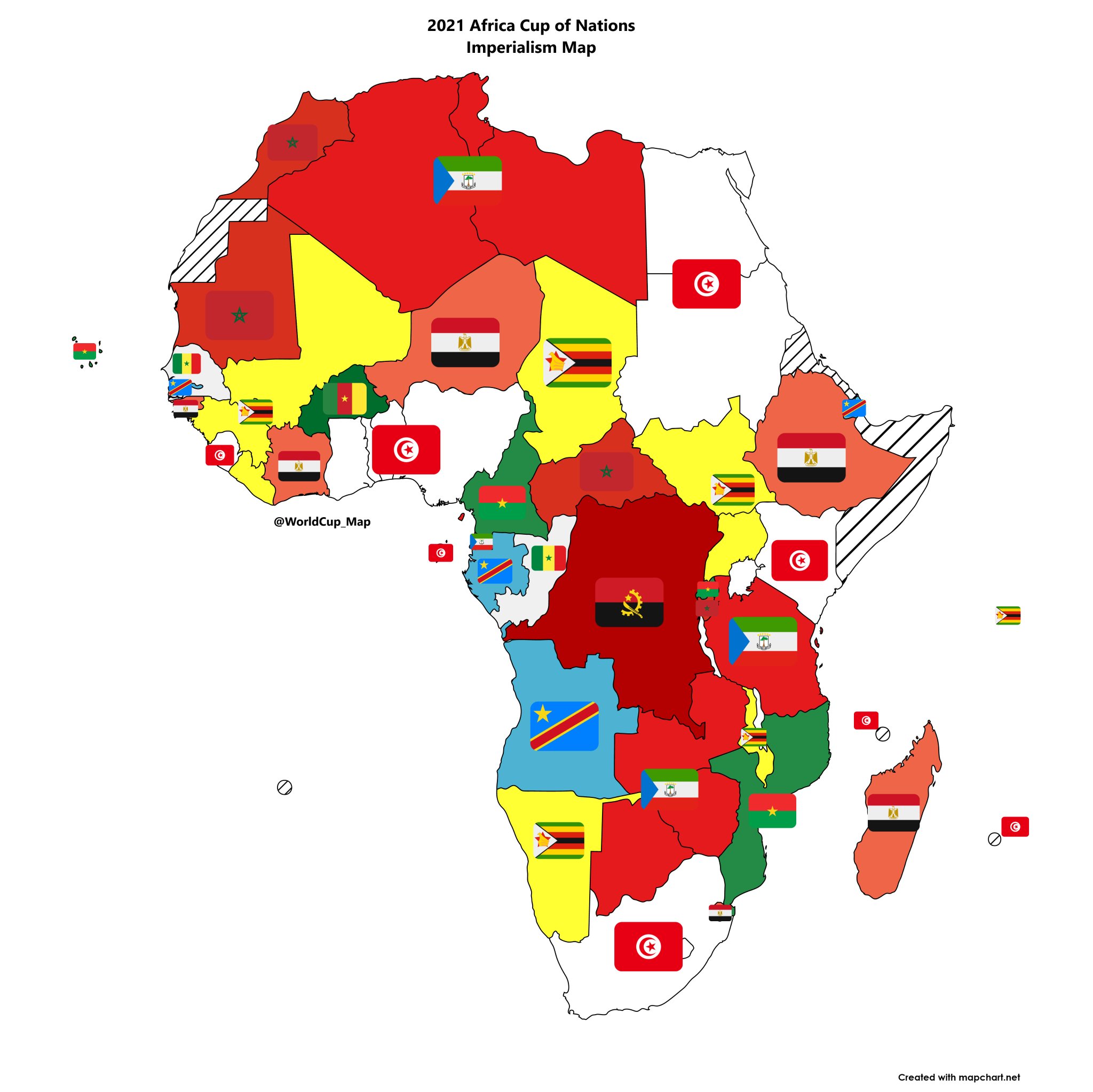 2022 World Cup Imperialism Map (@WorldCup_Map) / X