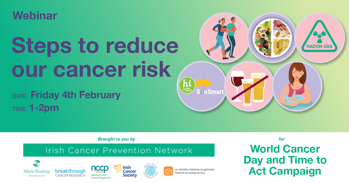 Did you know? Breastfeeding reduces breast cancer risk. Learn more at the Irish Cancer Prevention Network free public webinar 'Steps to reduce our cancer risk' on the 4th Feb at 4pm.  Register here: ims.zoom.us/webinar/regist…
#ICPN