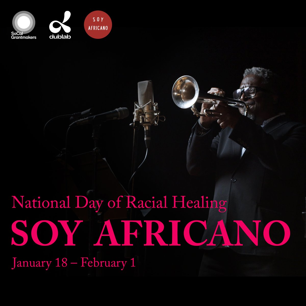 Socalgrantmaker's tweet photo. Only a few days left to enjoy SOY AFRICANO, presented by SoCal Grantmakers &amp; @dublab for #HowWeHeal, produced by @ranideleon &amp; @DexterStory. The sound is groovy. The link between the music of Latin America and West Africa is fascinating. WATCH NOW: https://t.co/CreD9hRl9G https://t.co/uHkKdSdVnW