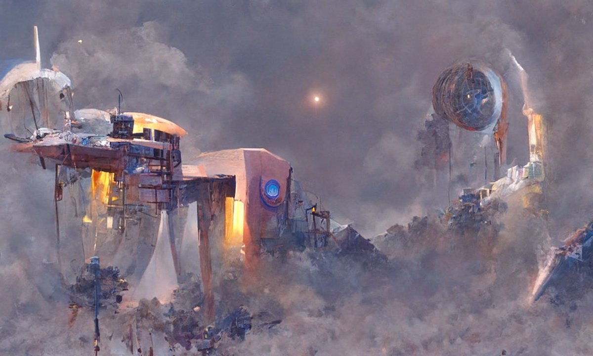 HvnsLstAngel's tweet photo. it’s still completely unfathomable to me that artificial intelligence is able to make art of this caliber 🤯 our lives will be continuously upended by advancements in A.I. tech, for better or worse.. and I’m here for it https://t.co/3KJ654n2aO