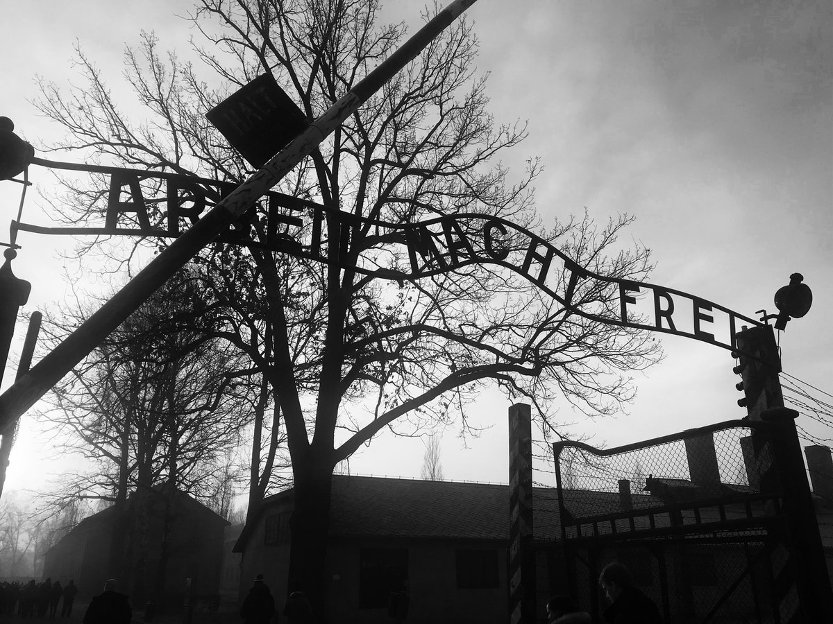 chadschallick's tweet photo. #HolocaustRemembranceDay Visited Auschwitz in February 2020 and it was one of the most emotional days ever experienced. https://t.co/7xEj9tFTNr