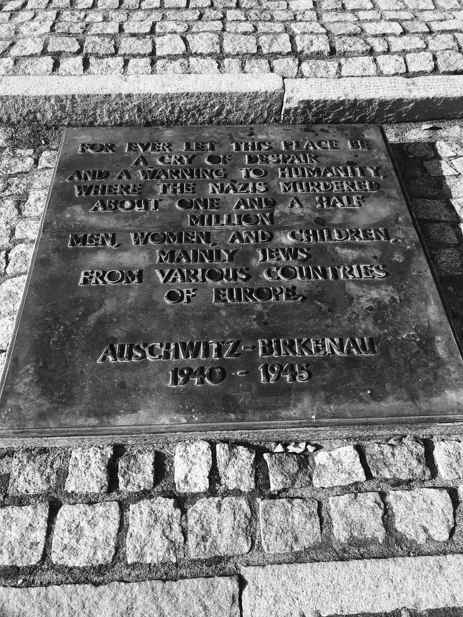 chadschallick's tweet photo. #HolocaustRemembranceDay Visited Auschwitz in February 2020 and it was one of the most emotional days ever experienced. https://t.co/7xEj9tFTNr