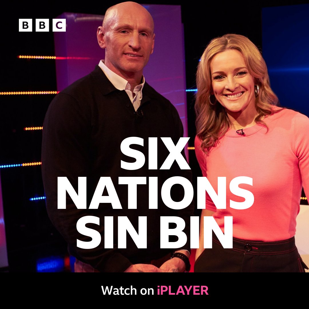 It's another Six Nations Weekend, and to get the festivities started, <a href="/GabbyLogan/">Gabby Logan</a> and <a href="/gareththomas14/">Gareth Thomas</a> are joined by <a href="/RyanJonesOnline/">Ryan Jones</a> &amp; Ashley Williams for this week's Sin Bin 🏉 

🆕Six Nations Sin Bin
📺 Tonight, 7:30pm on <a href="/BBCOne/">BBC One</a> Wales
