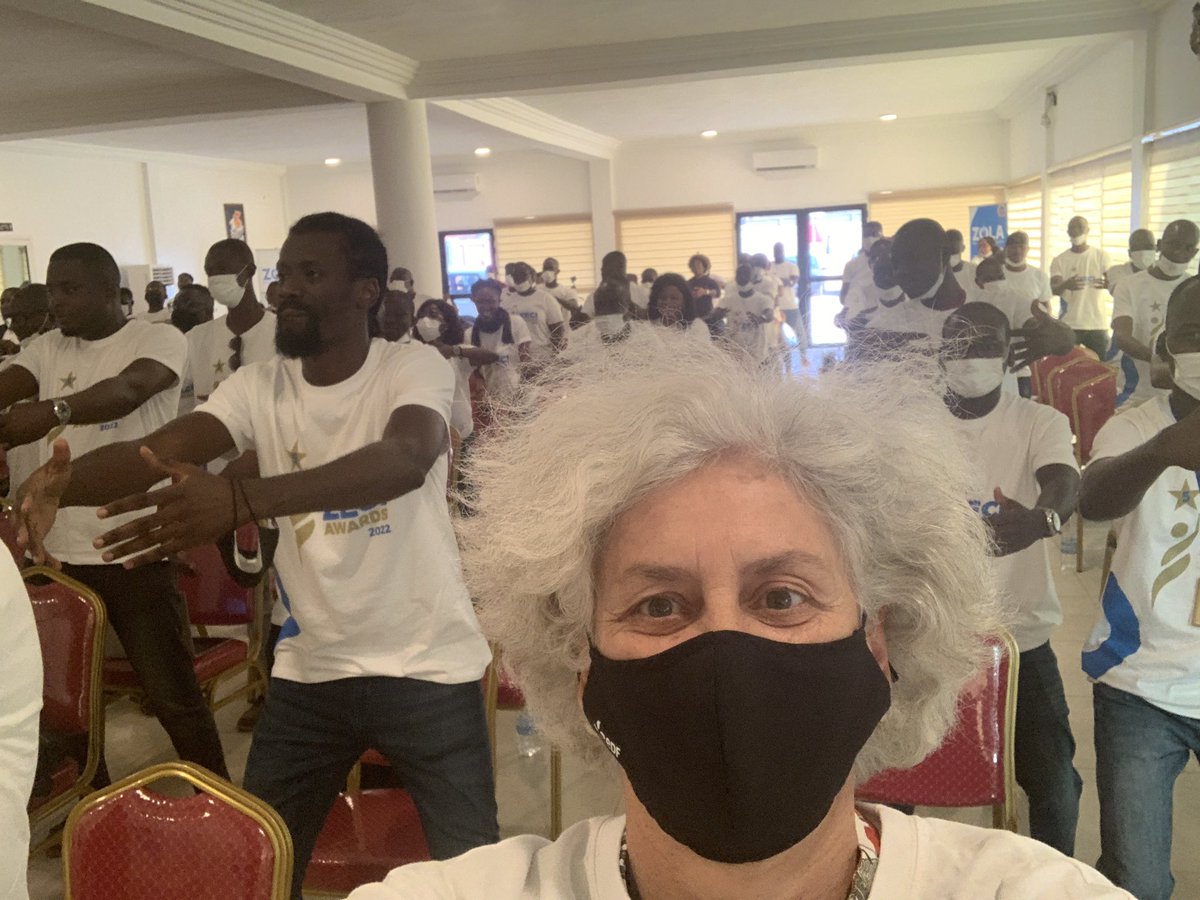 Très heureuse d’avoir rencontré celles et ceux qui œuvrent au quotidien pour déployer nos solutions de kits solaires aux clients ruraux de la #CotedIvoire. 
🙏 pour votre engagement au service de l’accès a l’électricité pour tous. 
#OffGrid <a href="/zolacotedivoire/">TEVIA Energie</a>