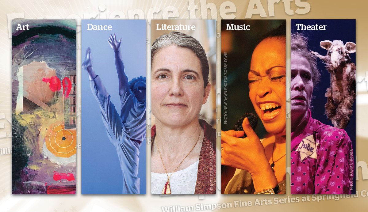 #SpringfieldCollege and the community are invited to join us for the Spring 2022 season of the Simpson Fine Arts Series. Enjoy live music, dance, art, theater, and literature – all hosted on campus. 

See a full schedule and details: springfield.edu/simpson