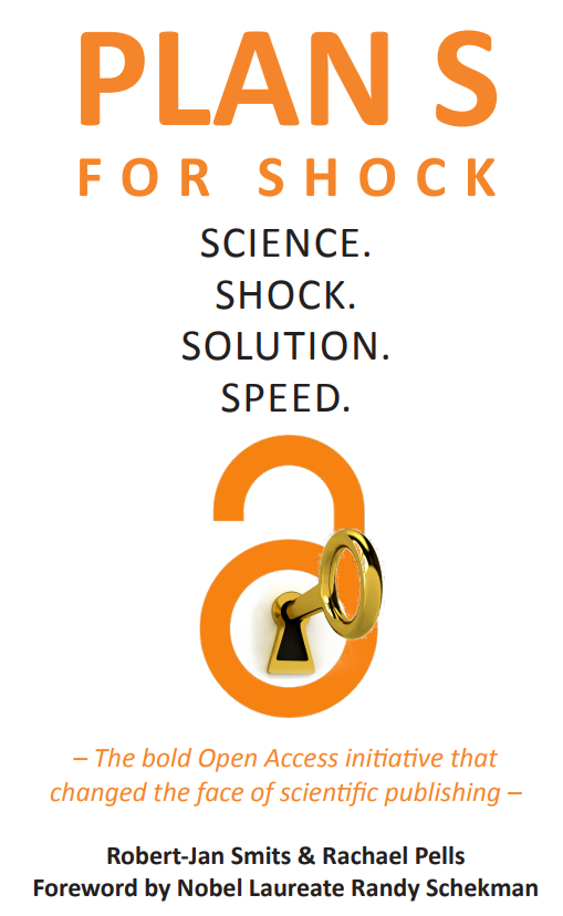 I wrote a book! Plan S for Shock is a story about open access to research: what it is, why it's important, and what the future of publishing looks like. Out today! You can buy a print copy from <a href="/ubiquitypress/">Ubiquity Press</a> or download via open access (for free!) here: doi.org/10.5334/bcq