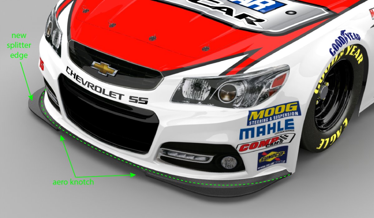 Here are a few snapshots from a 2014 Aero Package pitch to NASCAR. I worked on this with an engineering buddy of mine. Anything look familiar?