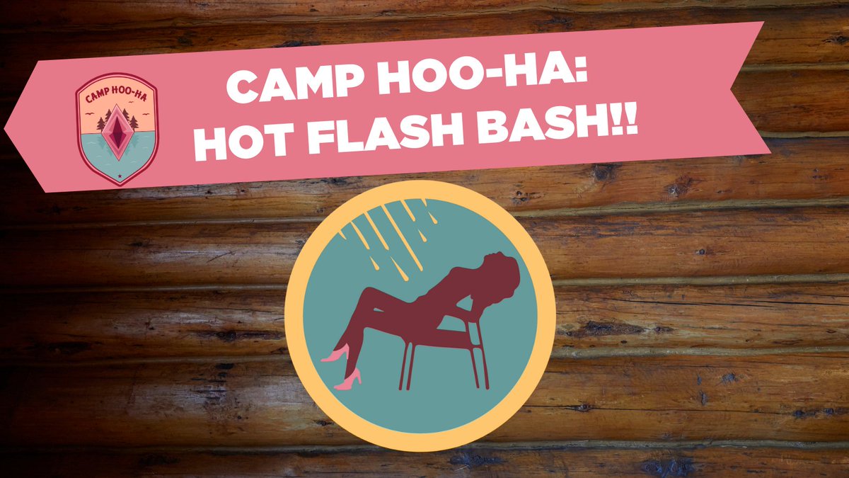 We're having a free Hot Flash Menopause Bash on Friday Feb 25! Referencing the incredible work of <a href="/DrJenGunter/">Jennifer Gunter</a>, our Camp Gyno <a href="/FionaMattatall/">Dr. Fiona Mattatall 🪩🇨🇦</a> will empower us on all things menopause and  perimenopause. Cocktails and naughty songs are on the menu too. 🔥
camphooha.com