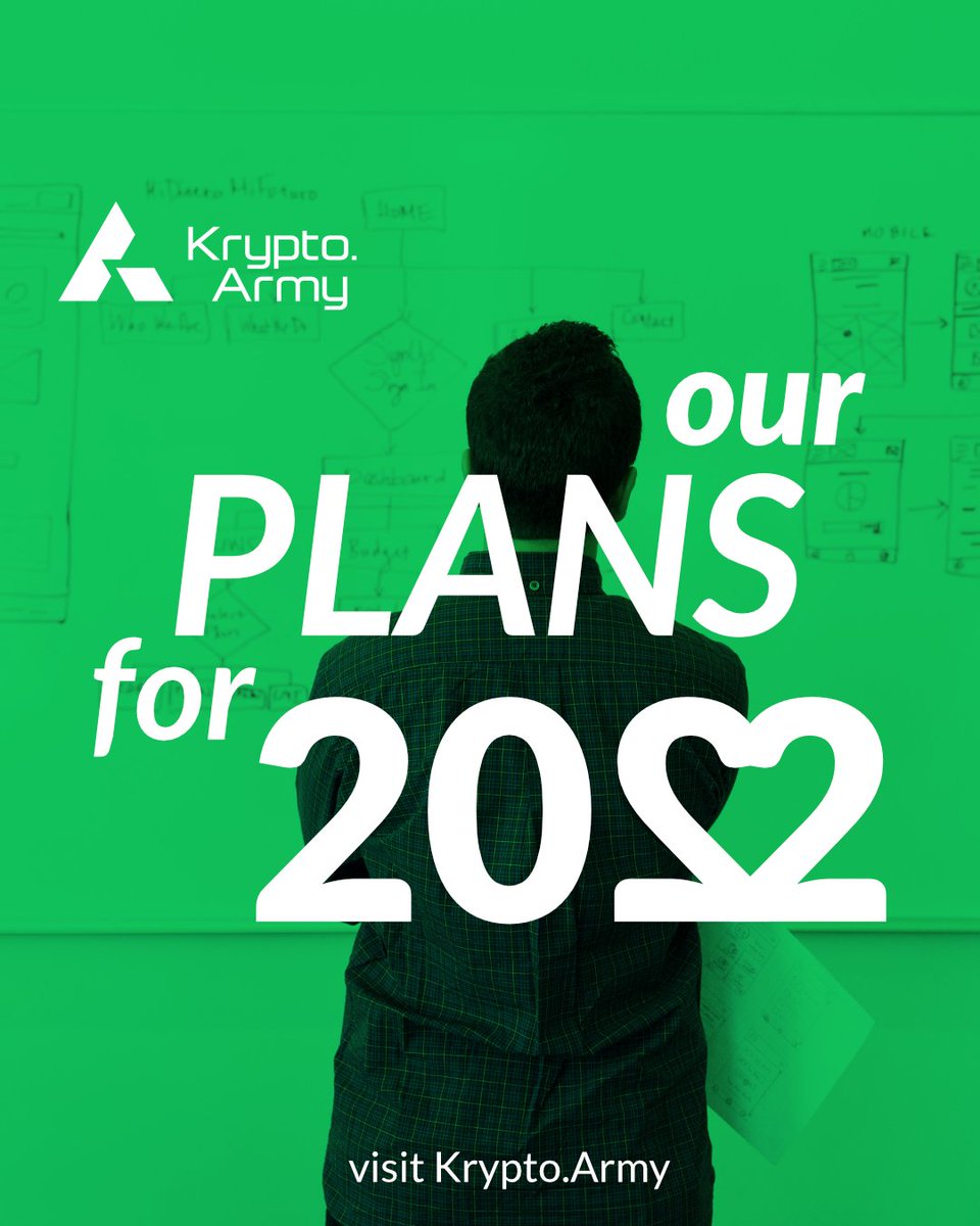 krypto_army's tweet photo. With January ending, would you mind us asking how your new year resolutions are doing? 👼

To keep things symmetrical, we thought we'd share ours. Here are the features #KryptoArmy plans to implement in 2022:

– Referral System
– Passive Income
– NFTs
– Interoperability https://t.co/gbLJbCLtOU