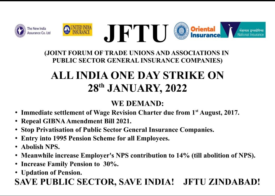 beVocal_India's tweet photo. @idesibanda @idesibanda thanks for supporting us #savePSGICs #savePSBs @WInsurers 
#GIPSAWAGEREVISION https://t.co/yIhcg0EItM