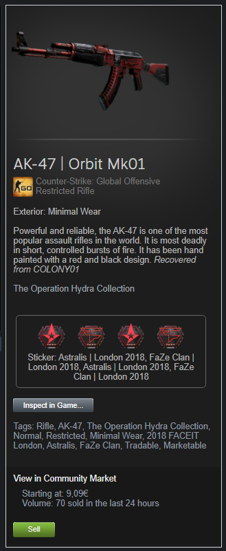 OKTA_Streams's tweet photo. 🎁AK-47 Orbit Mk01 MW (10$)
🏁Retweet
🔥Show some love to my new Skinclub video! https://t.co/8liuKZ3hTE
🍀Ends in 24 hours! Good luck!
#CSGOGiveaway https://t.co/lf05Ielsco