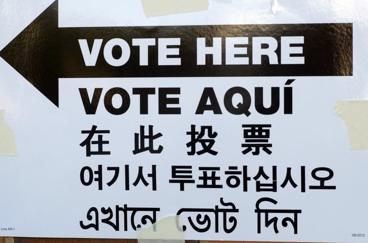In a new Blue Review, Gabe Osterhout and Lantz McGinnis-Brown of Boise State University discuss the provision of election materials in non-English languages. 
bit.ly/34duKbA
<a href="/BoiseState/">Boise State University</a> <a href="/BoiseStateSPS/">Boise State School of Public Service</a> <a href="/idaho_policy/">Idaho Policy Institute</a> <a href="/reviewblue/">The Blue Review</a>