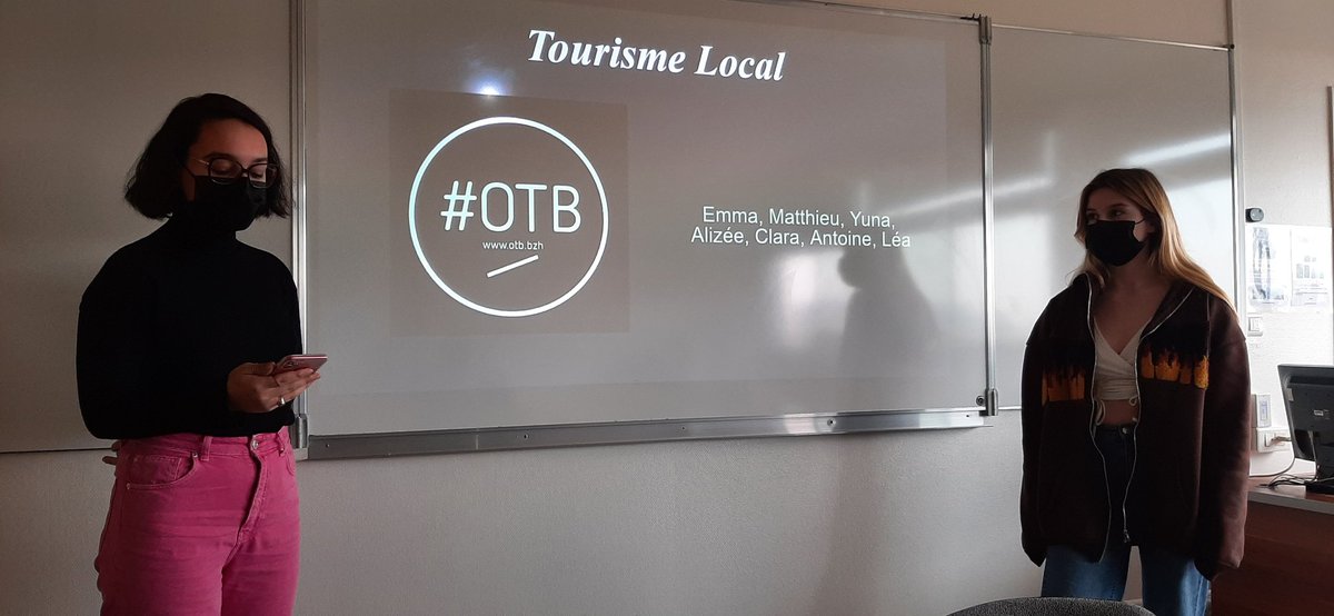 E4THEcs's tweet photo. BTS TOUR1 - Présentation des Parcours: bravo à tous pour l'avancement de vos projets. Merci aux professionnels qui vous ont accompagnés
#pachamamavoyage #ClairObs #otbretagne #associationepal #btsTourisme #formation #lyceejarennes #Rennes #Bretagne https://t.co/fFzAmPmCm7