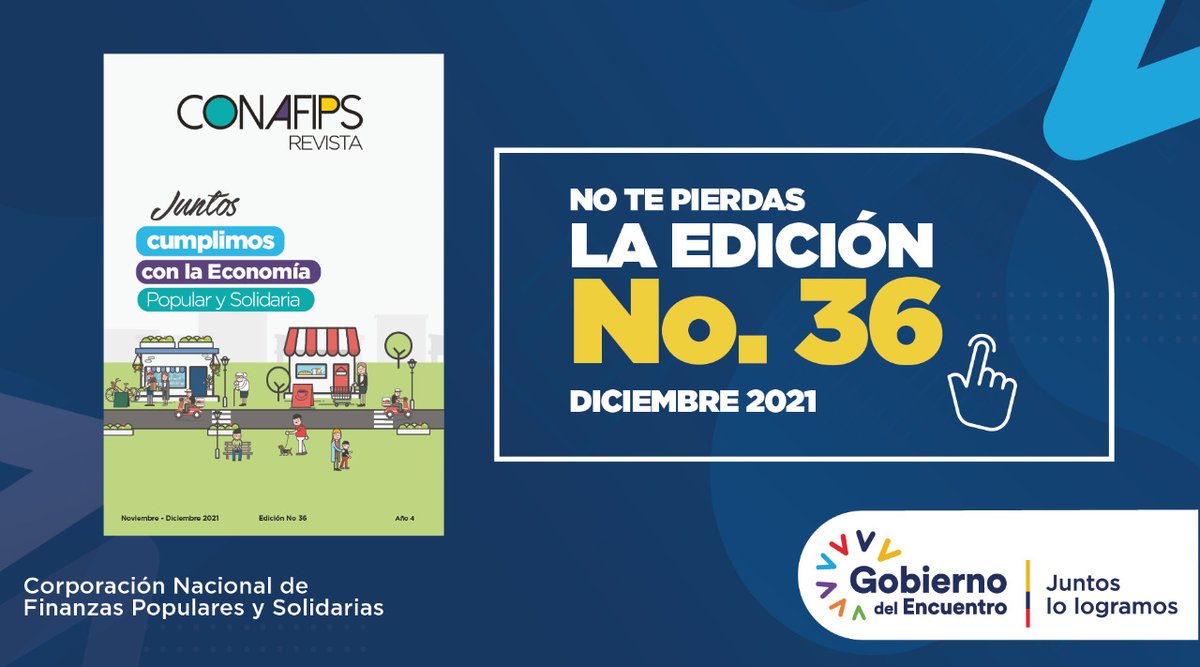CONAFIPS's tweet photo. ¡No te pierdas la Edición 3⃣6⃣ de nuestra revista!

Conoce más sobre la gestión que realiza la Corporación y sus aliados estratégicos🤝

👀 Léela aquí ➡️https://t.co/PQLsDj2tA7

📲Únete a nuestro Telegram #ConafipsAlDía ➡️https://t.co/0HEQYnqMbI https://t.co/8FOJE8S2B6