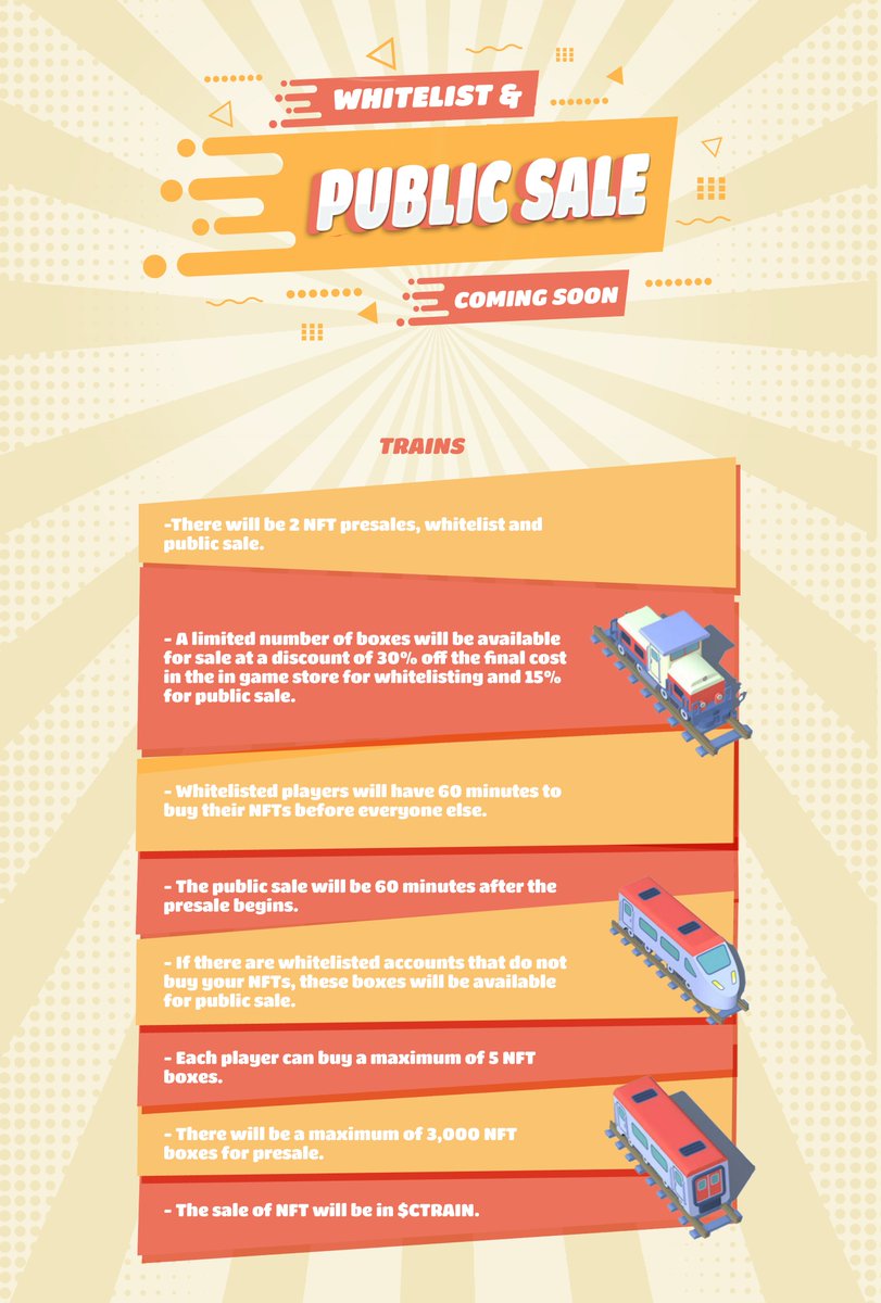 Participate in the NFT presale by staking 300 $CTRAIN 
discord.gg/DNwrQaAjCR
t.me/CryptotrainsEn…