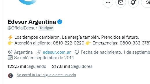 nataliatro's tweet photo. @OficialEdesur para que tienen como número de atención al cliente el 0810-222-0220 si cuando llamas dice que no es un abonado en servicio???  Y en el resto de los números, bueee solo maquinas 🤦‍♀️
Sigo esperando a la deseada cuadrilla!!!! https://t.co/b1E3e8sDFf