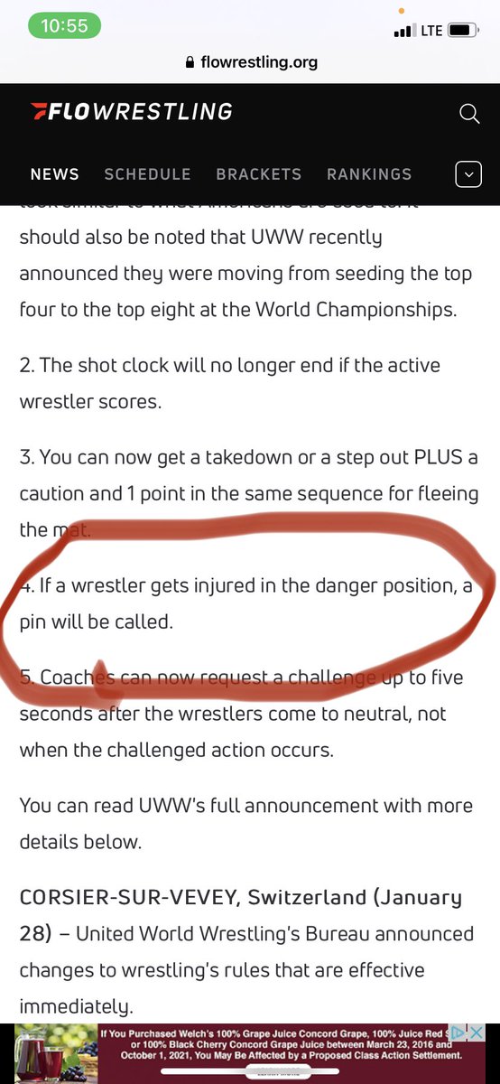 Benaskren's tweet photo. This is awesome, bravo UWW!! Should be implemented at all levels. https://t.co/0OnQFBW8Xm
