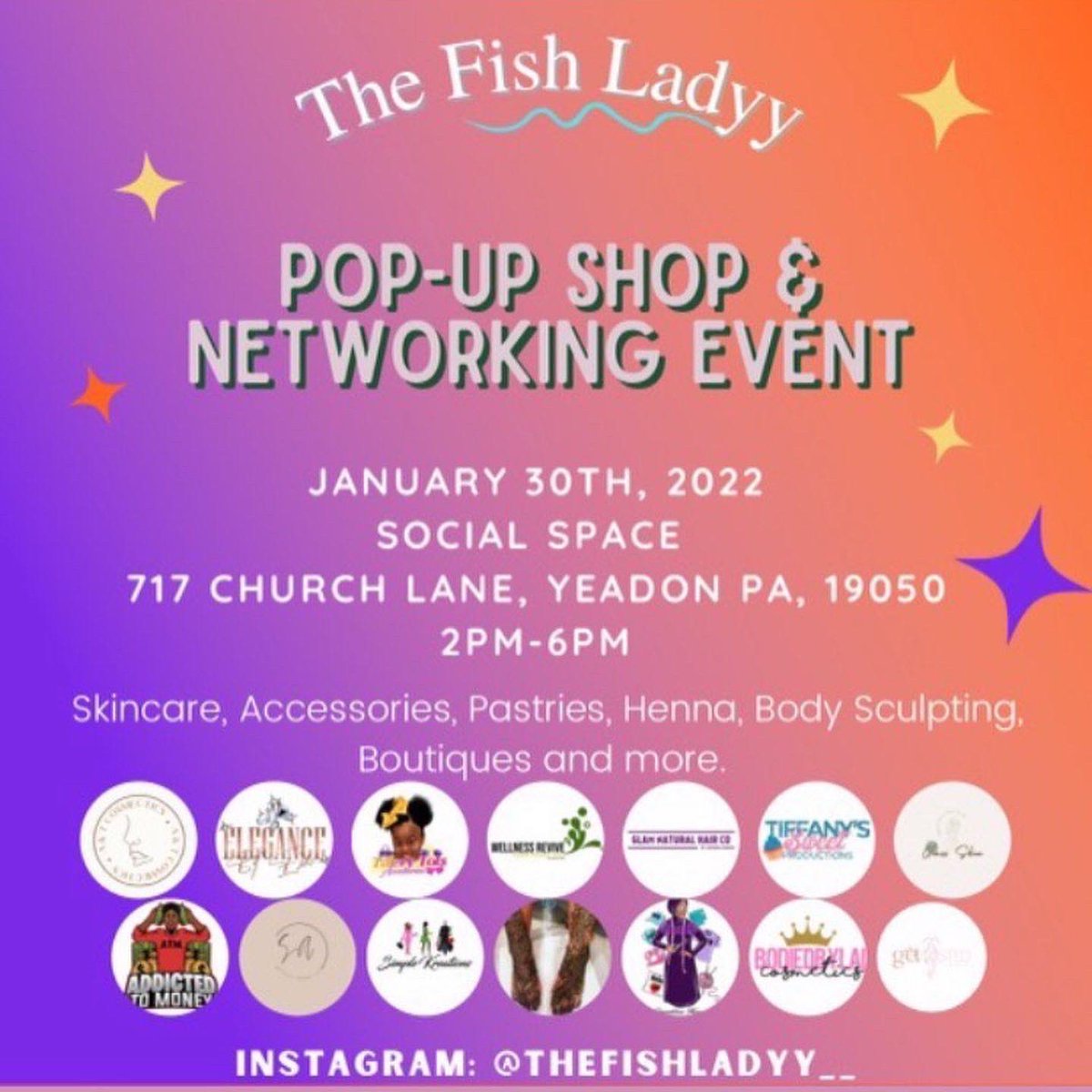 WellnessRevive1's tweet photo. New year, More networking. Join us and check out our products! Pop up shop details below 👇🏾💚☺️ https://t.co/E3pNWUmzv7