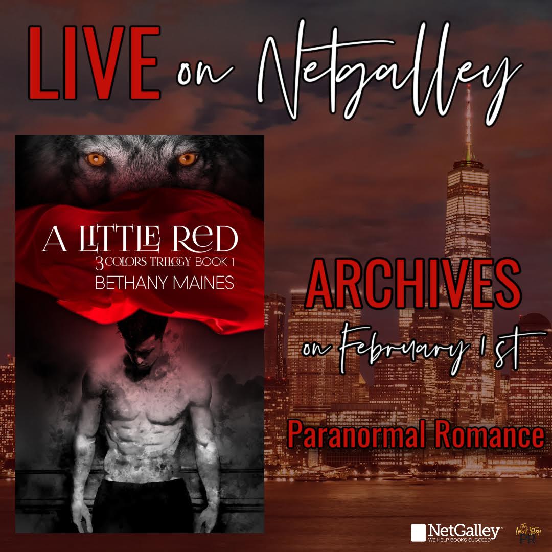 AnnaTheurer's tweet photo. Now LIVE on @NetGalley for request!
A Little Red by @BethanyMaines
Request here: https://t.co/fRghPAFowa
Archives on 2/1
Releasing on 2/10
#PreOrder https://t.co/PBG42Jdqc5
#paranormalromance #officeromance #alphashifter #fae #bethanymaines
Hosted by @TheNextStepPR https://t.co/p1r0puyQXa