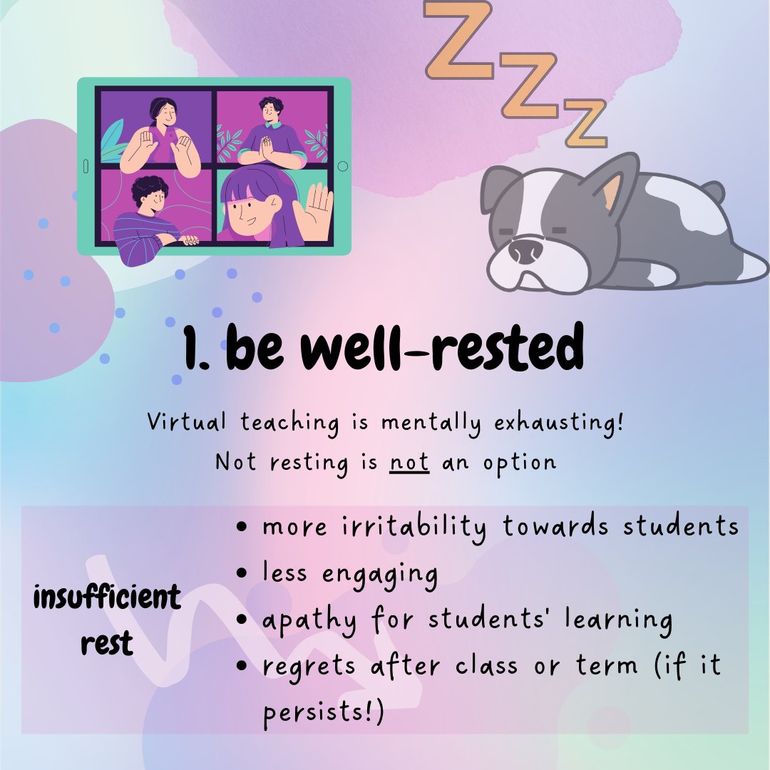 L1Gabby's tweet image. After a year of teaching ESL virtually, here are 4 good reminders for myself so that I can continue doing my best, and helping my students do their best! Made with @canva 
#education #teachingesl #educationforall #learning #teachingislearning
