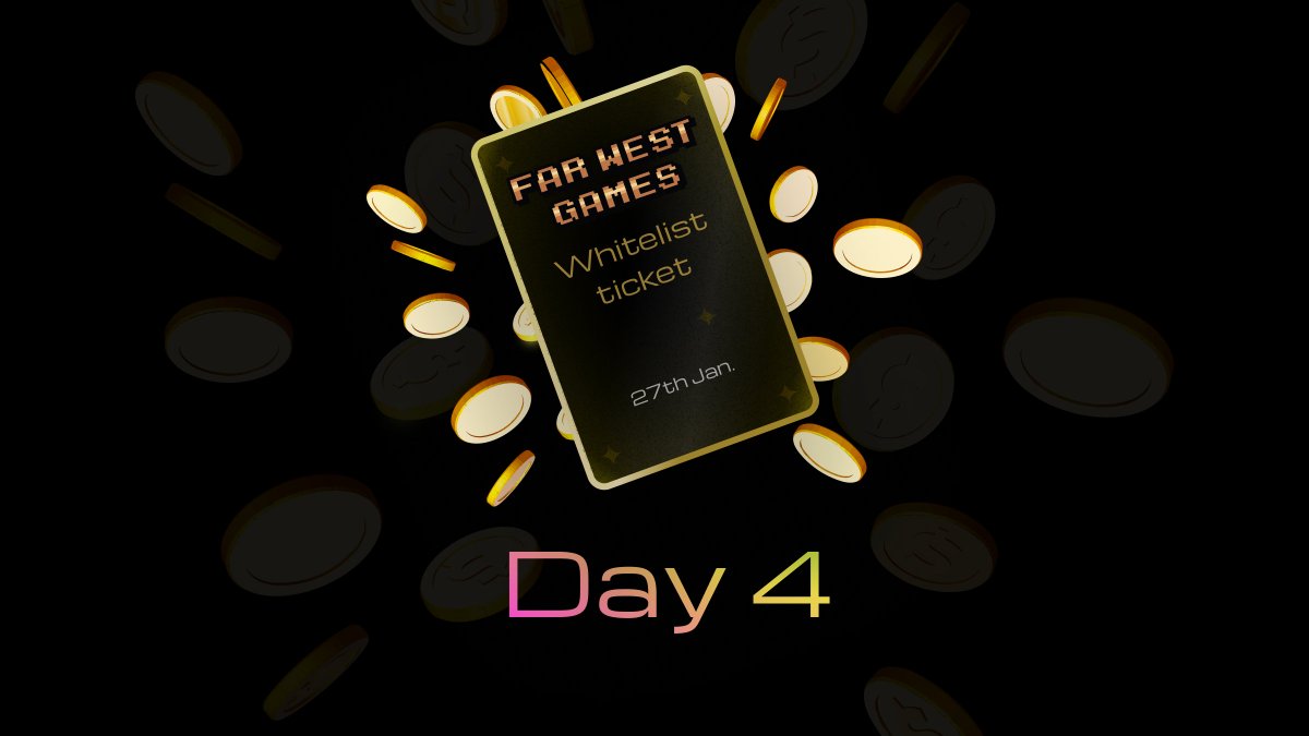 EarnElexir's tweet photo. 🎰 #Whitelist lottery! 🎲

Back at it again
Tonight's partner is @FarWestGames! Get a chance to win one of their GEN1 free mint 🤠

How to participate
🔄 RT this tweet
🌈 Join our Discord
✍️ Fill in the WL form

5 winners in 24h! https://t.co/hf51wRh5Uv