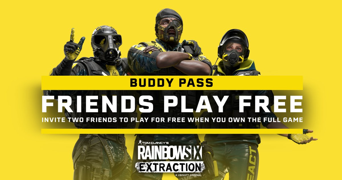 Rainbow Six Extraction UK tweet media