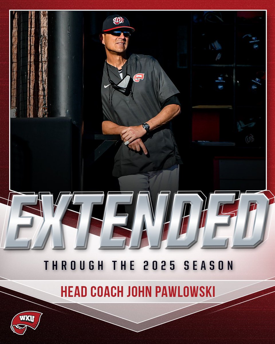 𝙀𝙓𝙏𝙀𝙉𝘿𝙀𝘿

Head Coach John Pawlowski has signed a contract extension through the 2025 season‼️

📰: goto.ps/3fZdDgq

#GoTops | <a href="/CoachJPWKU/">John Pawlowski</a>