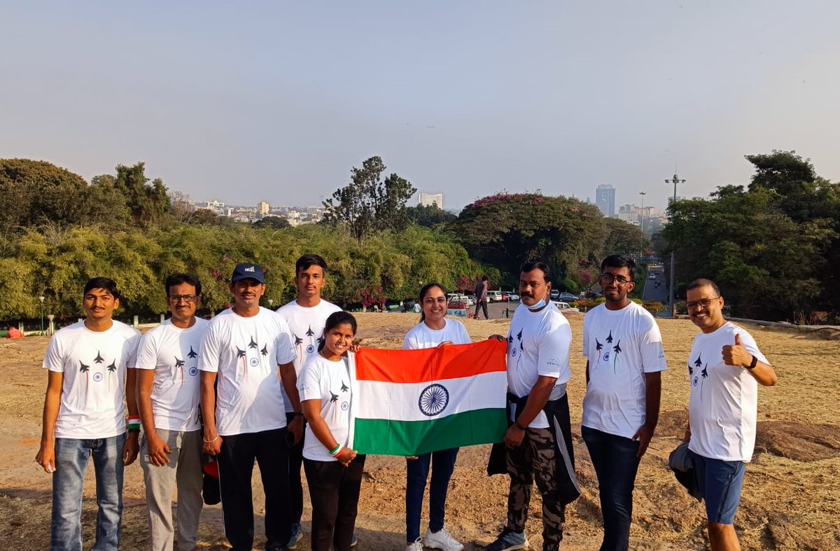 DenaliAI's tweet photo. Yesterday, January 26th, marked Indias 73rd Republic Day, which celebrates the day on which the Constitution of India came into effect.
Our Denali India team organized a 5KM run to celebrate with the theme of “Run for good health and a healthy nation”!
#DenaliAI #IndiaRepublicDay https://t.co/jcnOKAsa8y