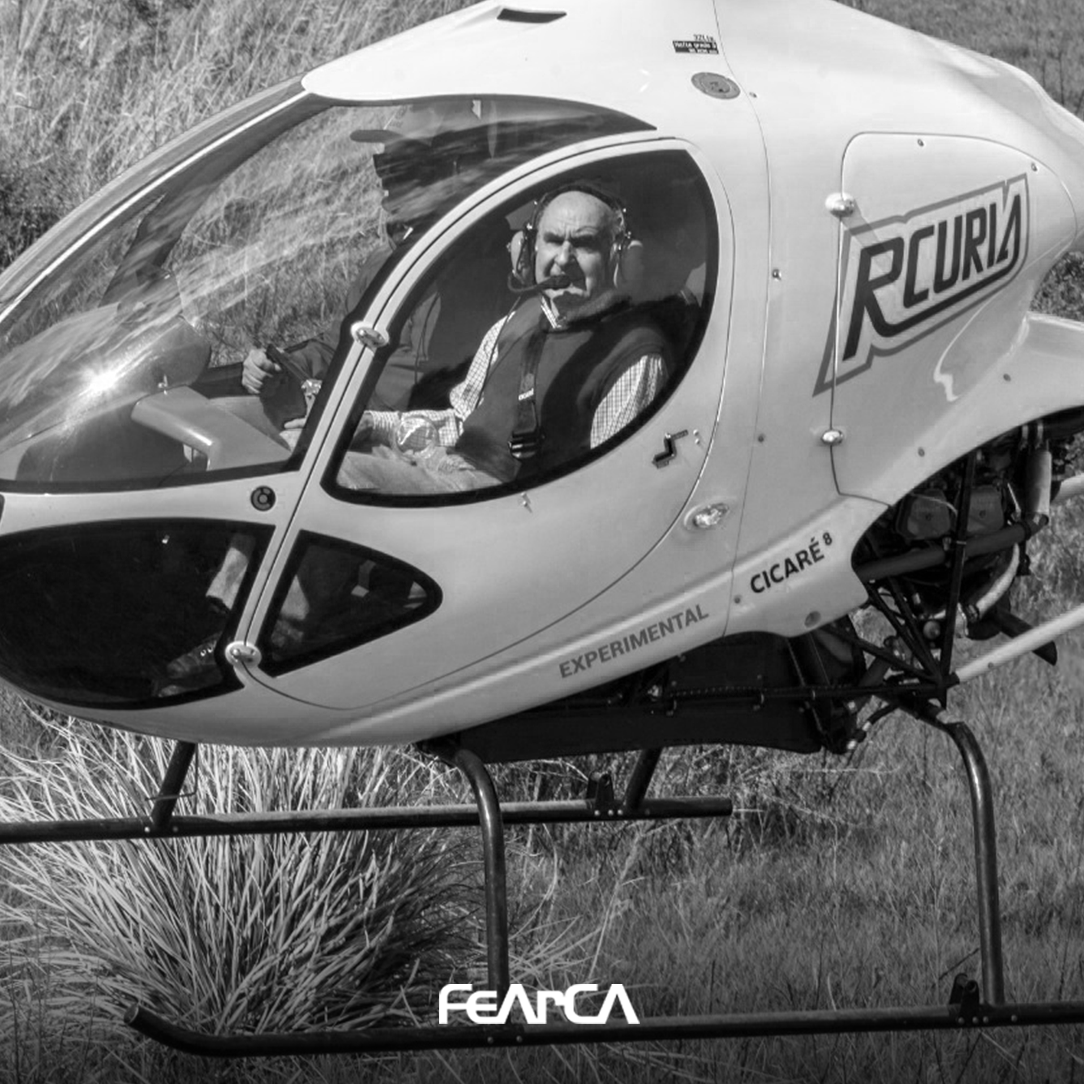 Aeroaplicadores's tweet photo. Despedimos a Augusto "Pirincho" Cicaré, un grande de la aviación argentina y latinoamericana. Pirincho fue un innovador y visionario de la industria aeronáutica argentina. 

Desde Fearca lamentamos su pérdida y saludamos a su familia, amigos y colegas. https://t.co/FTb8acDZsS