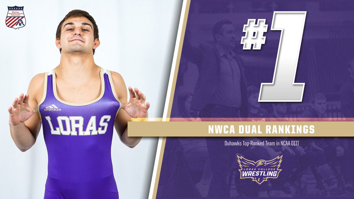 No. 1 <a href="/DuhawkWrestling/">Loras Wrestling</a> Back on Top of <a href="/nwcawrestling/">NWCA</a> Dual Rankings
duhawks.com/news/2022/1/27…

#GoDuhawks