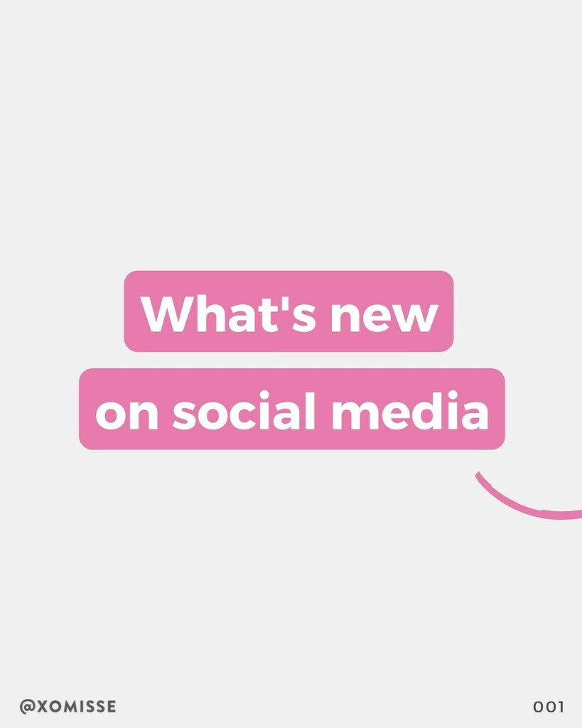 XOmisse's tweet photo. Social media changes are happening a lot quicker these days, it's hard to keep up 😅 here's some of the things Instagram, Twitter and TikTok are working on. What feature are you most excited for? 

#socialmediaupdates #igupdates #instagrammarketer #ma… https://t.co/yEyn3F5bcs https://t.co/iuW0h01c70