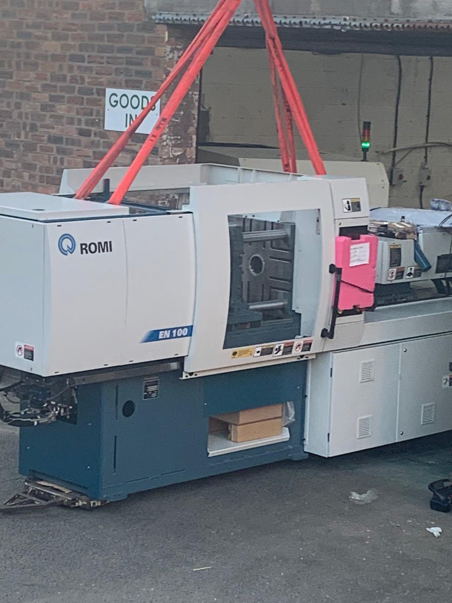NBathard's tweet photo. RomiUK on a roll delivering another new EN130T to our good customer in Scotland for his new factory ! Thanks to RJC Projects and Nick Hassell for excellent work on our behalf. #RJCProjects #RomiUK #EN #Energyefficient https://t.co/qwrHQmtlEY