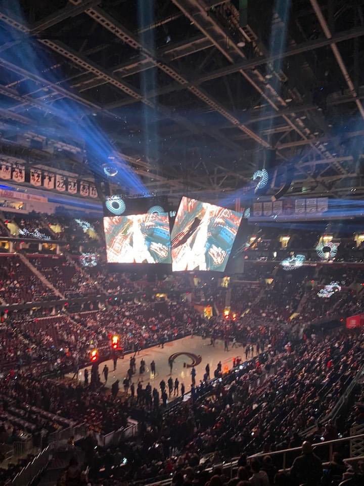 What an awesome opportunity we had to play @RMFieldHouse vs conference foe Ravenna. It wasn’t the outcome we wanted on the floor, however it was a great time for our basketball family to be together and enjoy each other. <a href="/cavs/">Cleveland Cavaliers</a> with the W last night!!!
