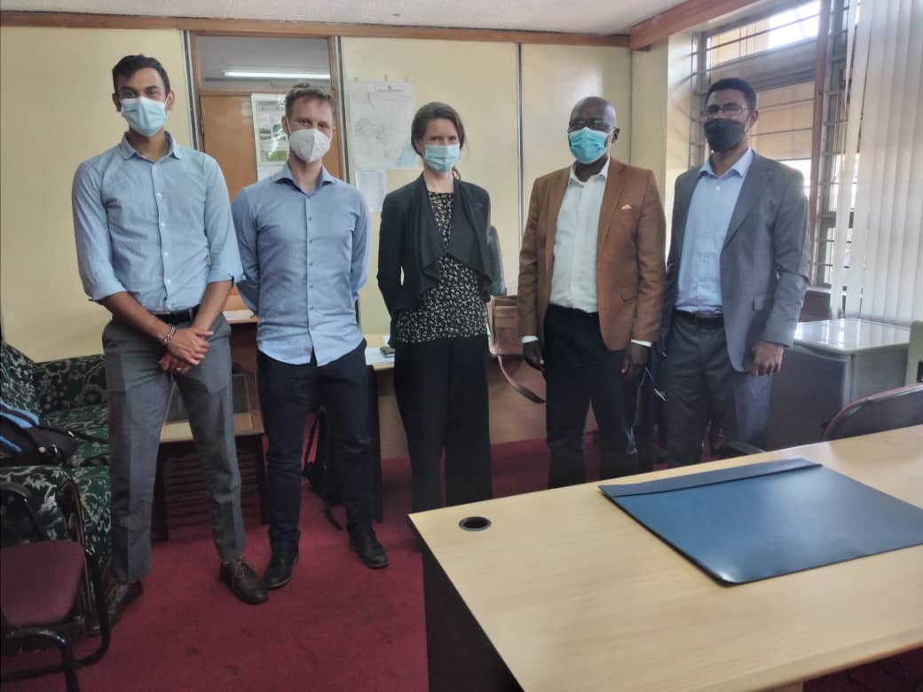 AnneVanLoon's tweet photo. Today we visited National Disaster Operation Centre &amp; National Irrigation Authority. Super interesting to learn about NDOC's role in coordinating emergency support, planning early action &amp; long term risk management. And about NIA plans for implementing irrigation schemes! [2/2] https://t.co/notLnHAeTL