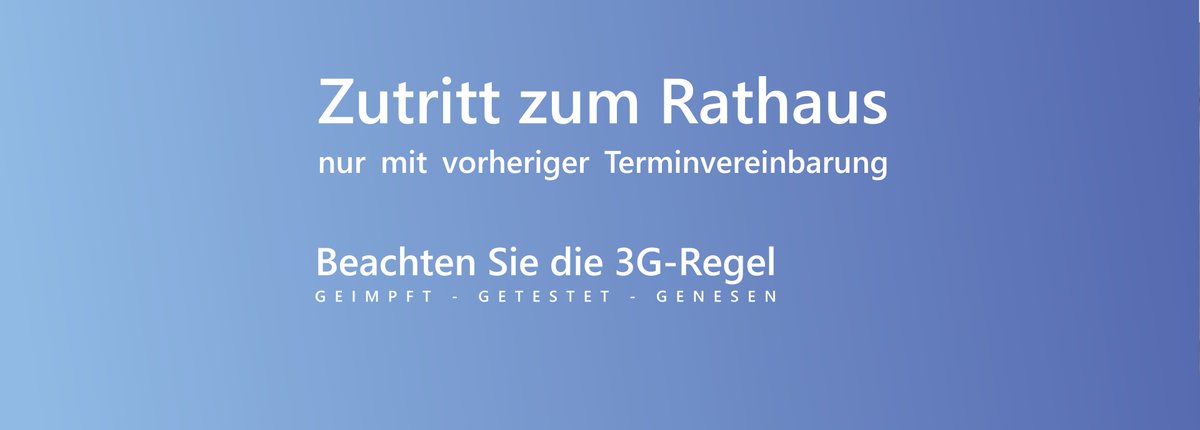 Neue Zugangsregelung!
Ab Montag, den 31.01.2022, wird das Rathaus der Gemeinde #Niestetal den Publikumsverkehr einschränken. Ab Montag wird der Zugang ausschließlich mit einer vorherigen Terminvereinbarung möglich sein.

Lesen Sie weiter unter: niestetal.de/gv_niestetal/l…