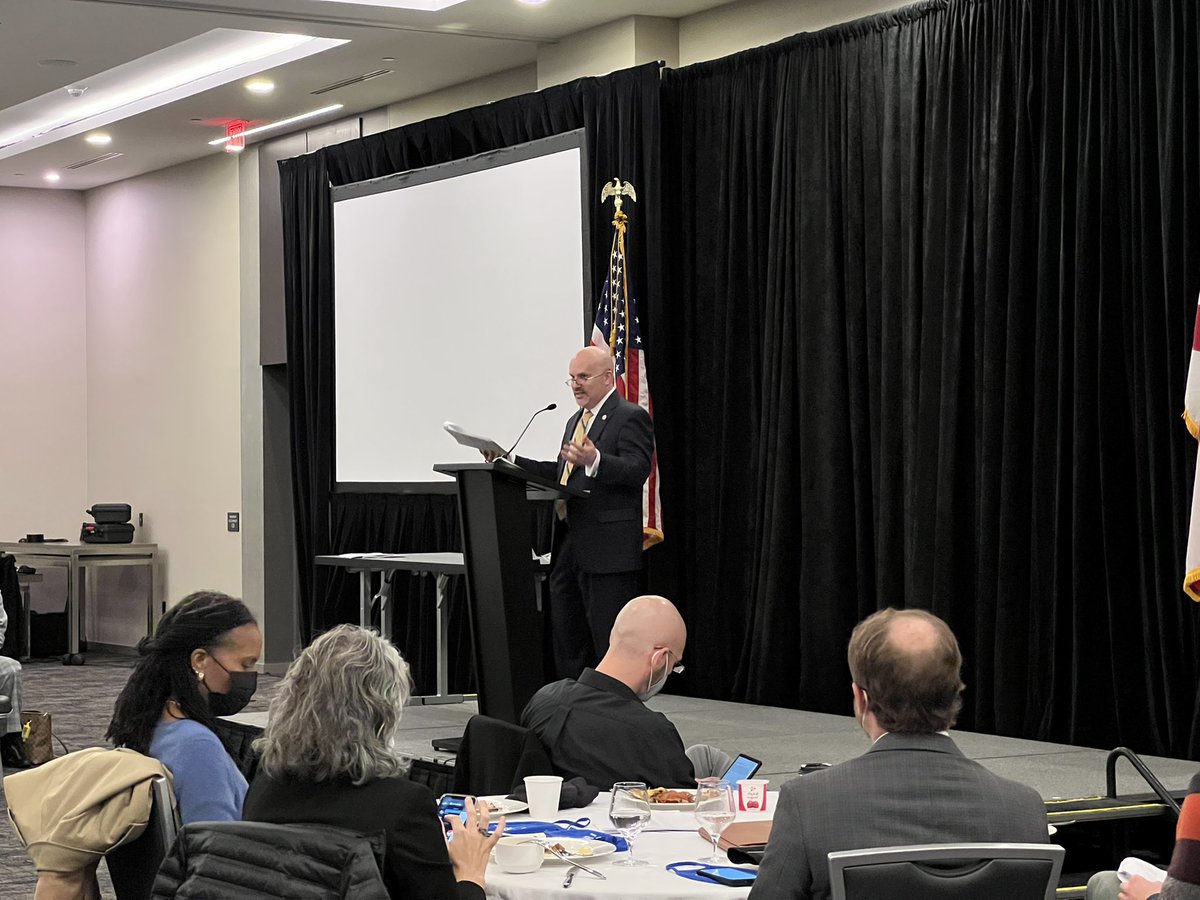 FloridaEA's tweet photo. After gathering with lawmakers and legislative aides last night, the FEA Governance Board is up bright and early listening to a briefing from the @FLAFLCIO. They will go to the capitol to advocate for students after this meeting. #4EveryStudent https://t.co/yuFi9t5Tzf