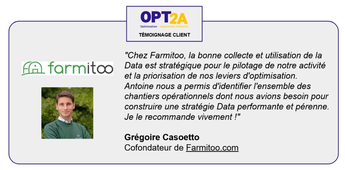 OPT2A© Optimization & Augmented Analytics tweet media
