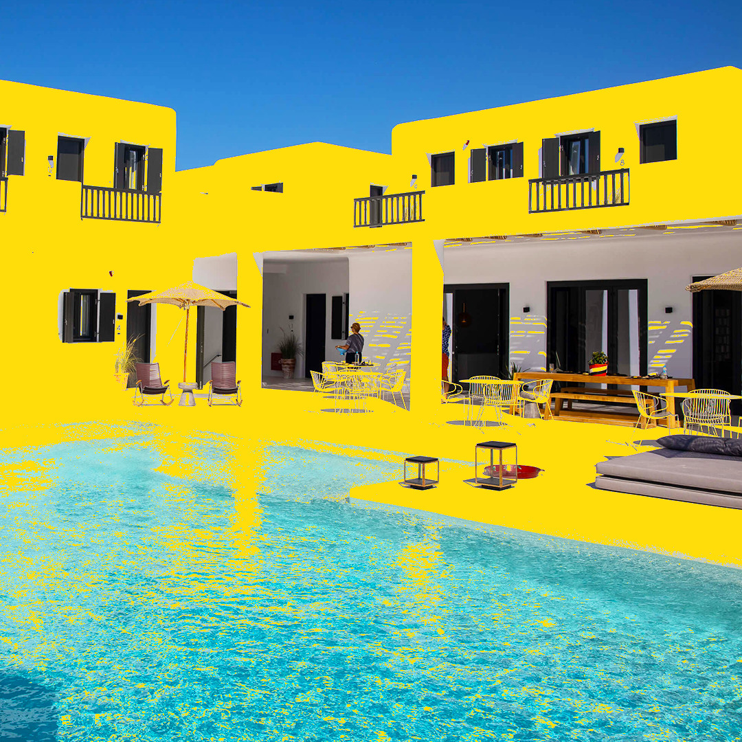 eZine Repost
TAKE ME AWAY
Greece’s First + Only Vegan Hotel
Koukoumi Hotel in Mykonos has a vegan restaurant menu, a wellness spa with cruelty-free products, and a gym with a vegan sports nutrition advisor. A dream come true!
koukoumihotel.com

#veganhotel #vegantravel