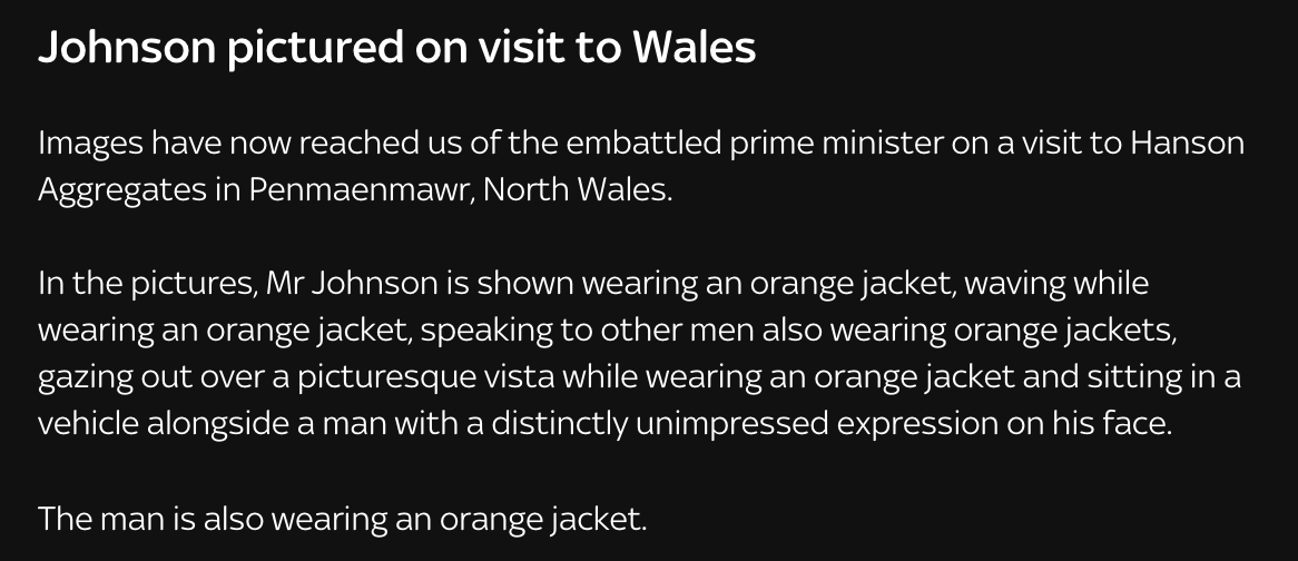 tinofphil's tweet photo. @SkyNews What on earth is this news snippet about? It's a cringe attempt and whatever it is you are attempting. #Skynews https://t.co/1S7UvtkNIu