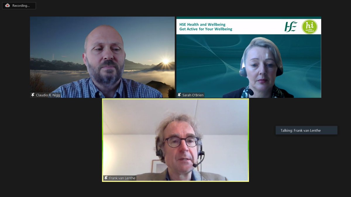 IPARC_1's tweet photo. Prof Claudio Nigg @unibern presenting the implementation and impact of evidence-based behavior change interventions with particular examples in schools. A really engaged discussion panel underway with #IPARC2022 https://t.co/lLoN6U33rP