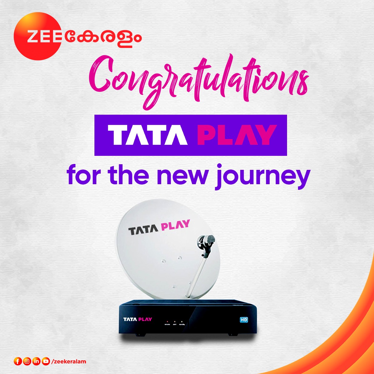 പുതുപുത്തൻ മാറ്റങ്ങളുമായി കാഴ്ചകളുടെ പുതുവസന്തം തീർക്കാൻ ടാറ്റ  പ്ലേ ഇനി നിങ്ങളുടെ സ്വീകരണമുറിയിൽ.
<a href="/TataPlayin/">Tata Play</a>

 #ZeeKeralam #AaoPlayKare #TataPlay #EntertainmentAurBhiJingalala #TataSkyIsNowTataPlay #MoreOnTataPlay #NeithedukkamJeevithaVismayangal #ZeeKeralamHD #ZeeKeralamOnMyTV