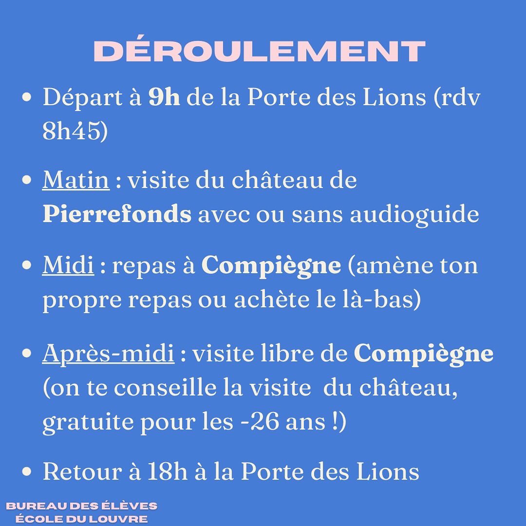 BDE Ecole du Louvre tweet media