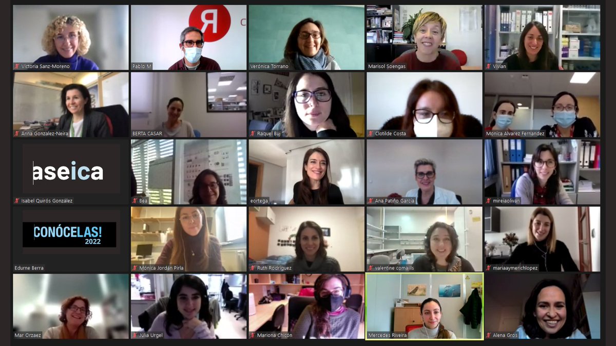 ASEICAnews's tweet photo. 👉215 'Detectives del Cáncer', listas para el 8-F

En apenas trece días, el equipazo de #CONÓCELAS, con 215 investigadoras en cáncer, conectarán en charlas en directo y 'de tú a tú' con más de 10.000 alumnas y alumnos en centros educativos por toda España.

#ASEICAMujer https://t.co/wFUy5Gzo1r