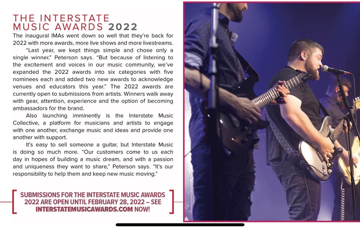cardreaderband's tweet photo. CARD READER appeared in @AltPress this month!!! This is the real magazine sold in stores! Huge thank you @InterstateMsc for making this possible! #CardReaderBand #AltPress #InterstateMusic #AmbassadorArtist https://t.co/cIMbukvVlP